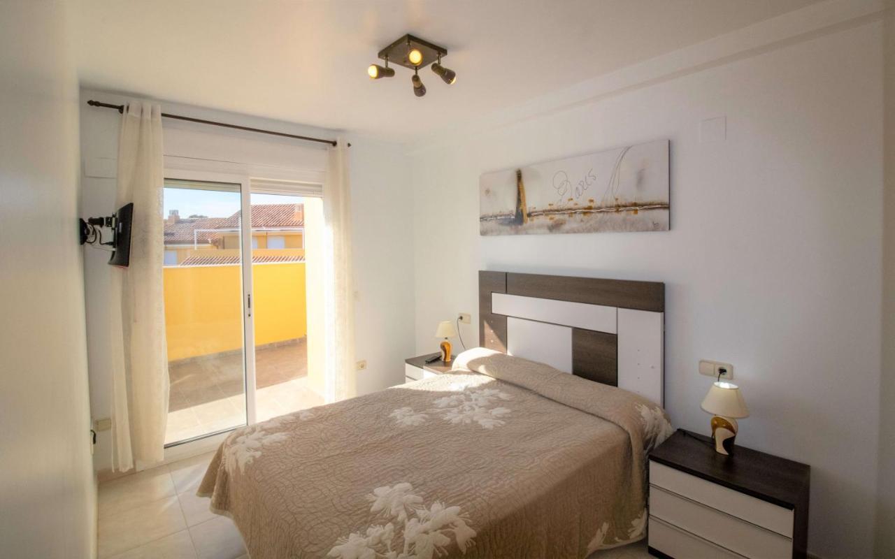 Atico Con Vistas Al Mar , Wifi Y Piscina - Sierra Irta Albert Villas Alcoceber Ngoại thất bức ảnh